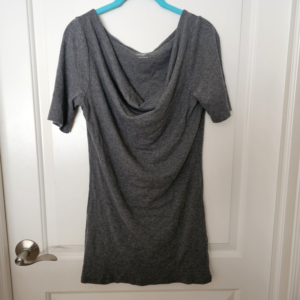 Express Swoop Neck Tunic Top M